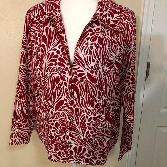 Susan Graver ZIP Up Jacket - Picture 2 of 5